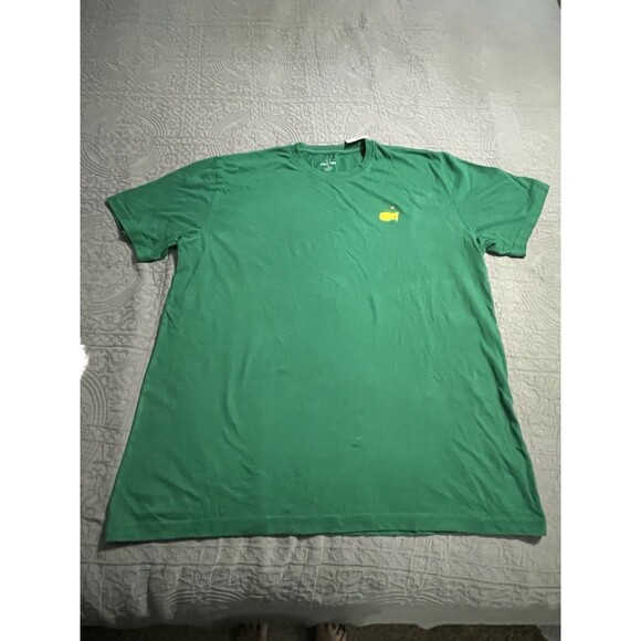 2022 Authentic Masters T Shirt Double Sided Men’s Green Augusta XL - Picture 1 of 6